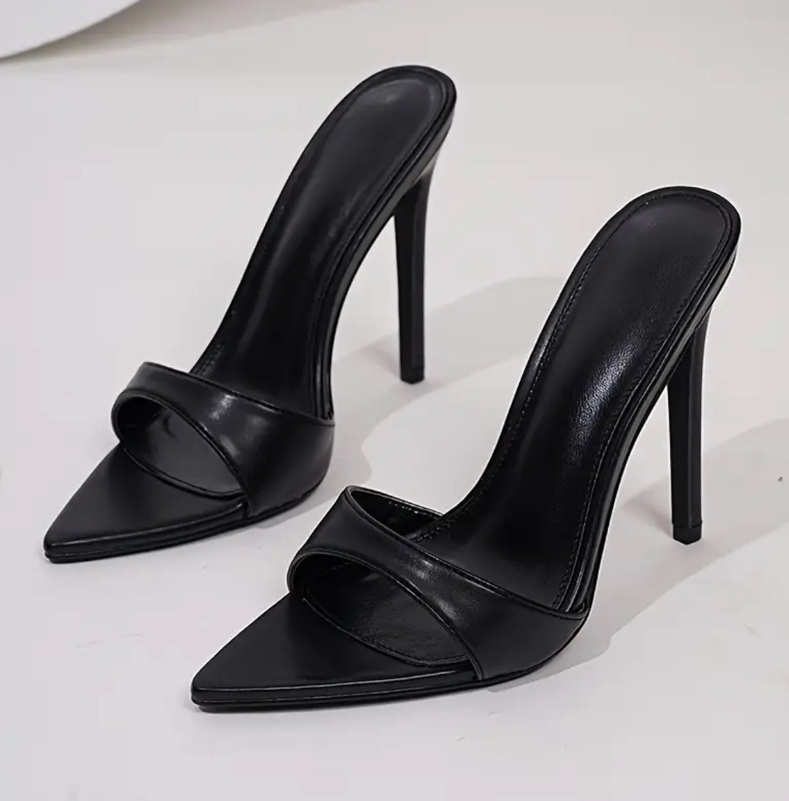 ‘Elite’ Pointed Toe Ultra High Heel Stiletto Sandals