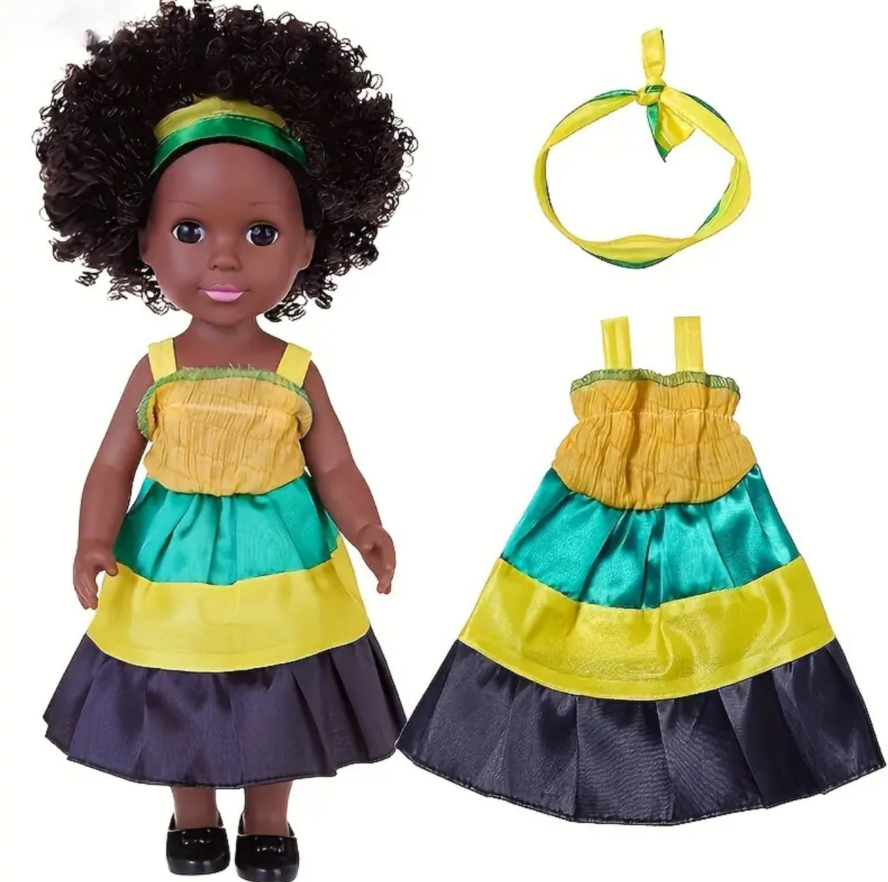 “Caribbean Girls” Colorful Dresses dolls