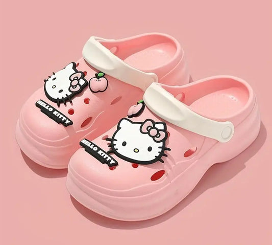 Hello Kitty, Comfortable Clogs for Indoor-Outdoor