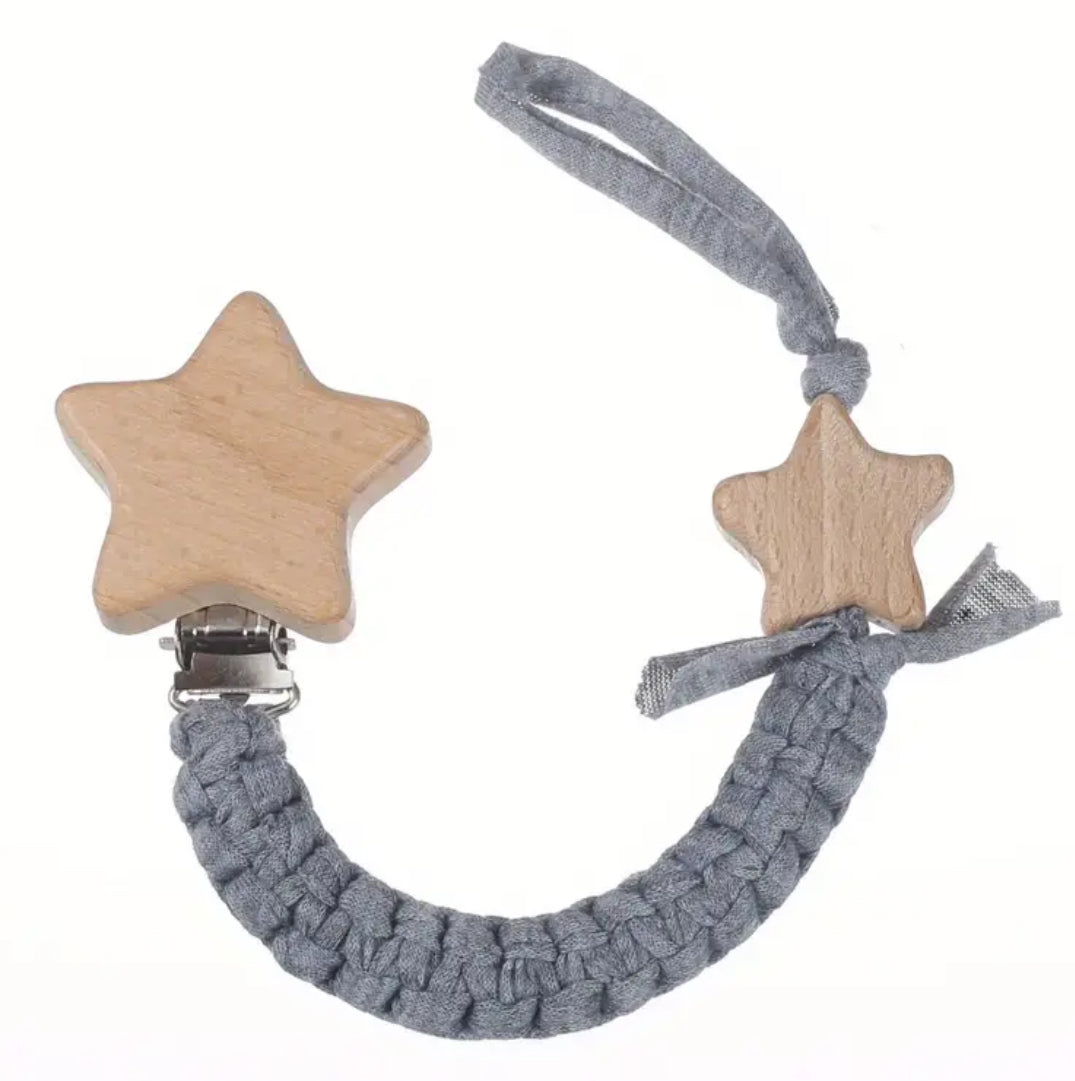 Twinkle, 1pc Hand-woven Star Pacifier Chain