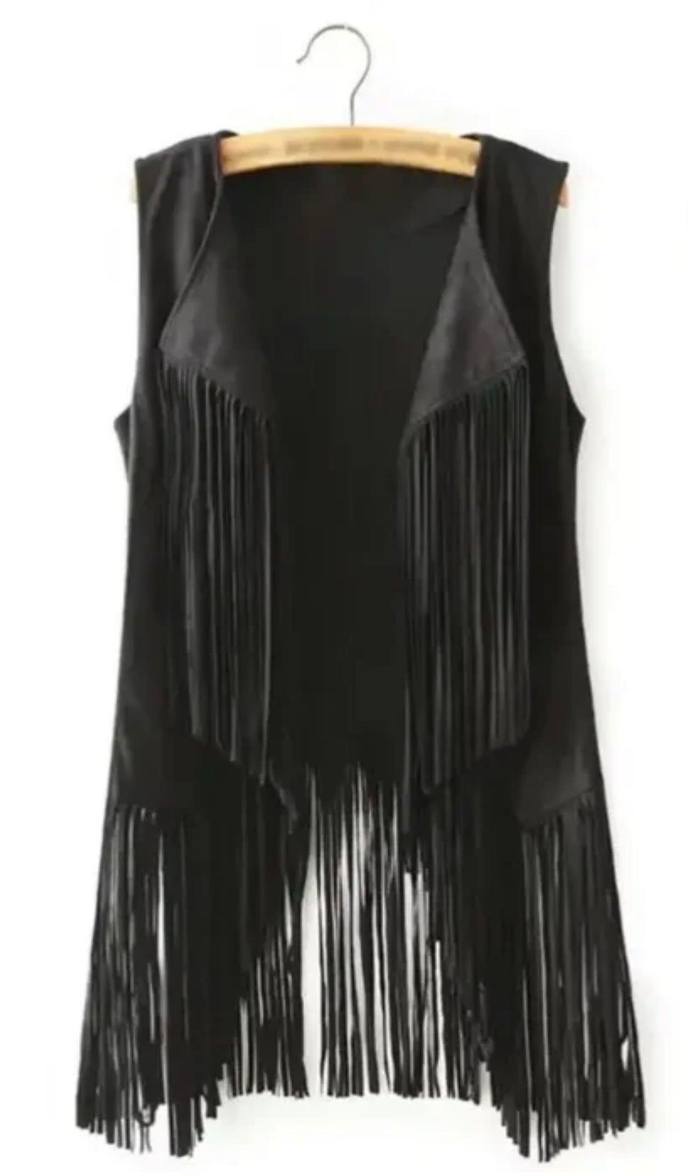 Fringe Tassels, Leather Suede,Western Country Cowgirl Vest