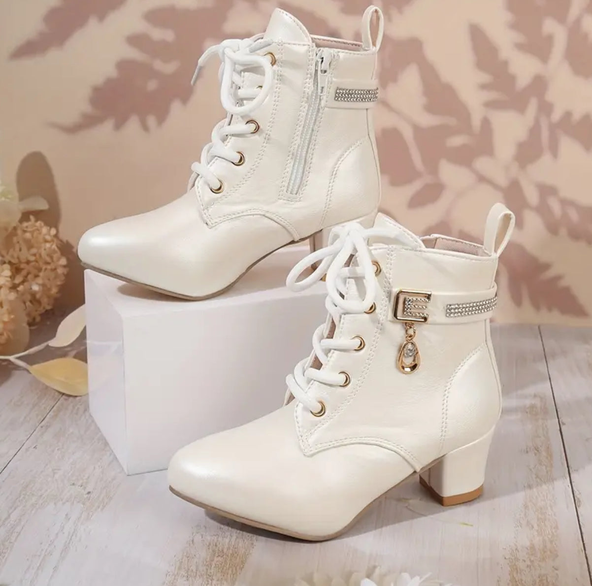 Botas elegantes “Lily” Posh con cremallera para niñas