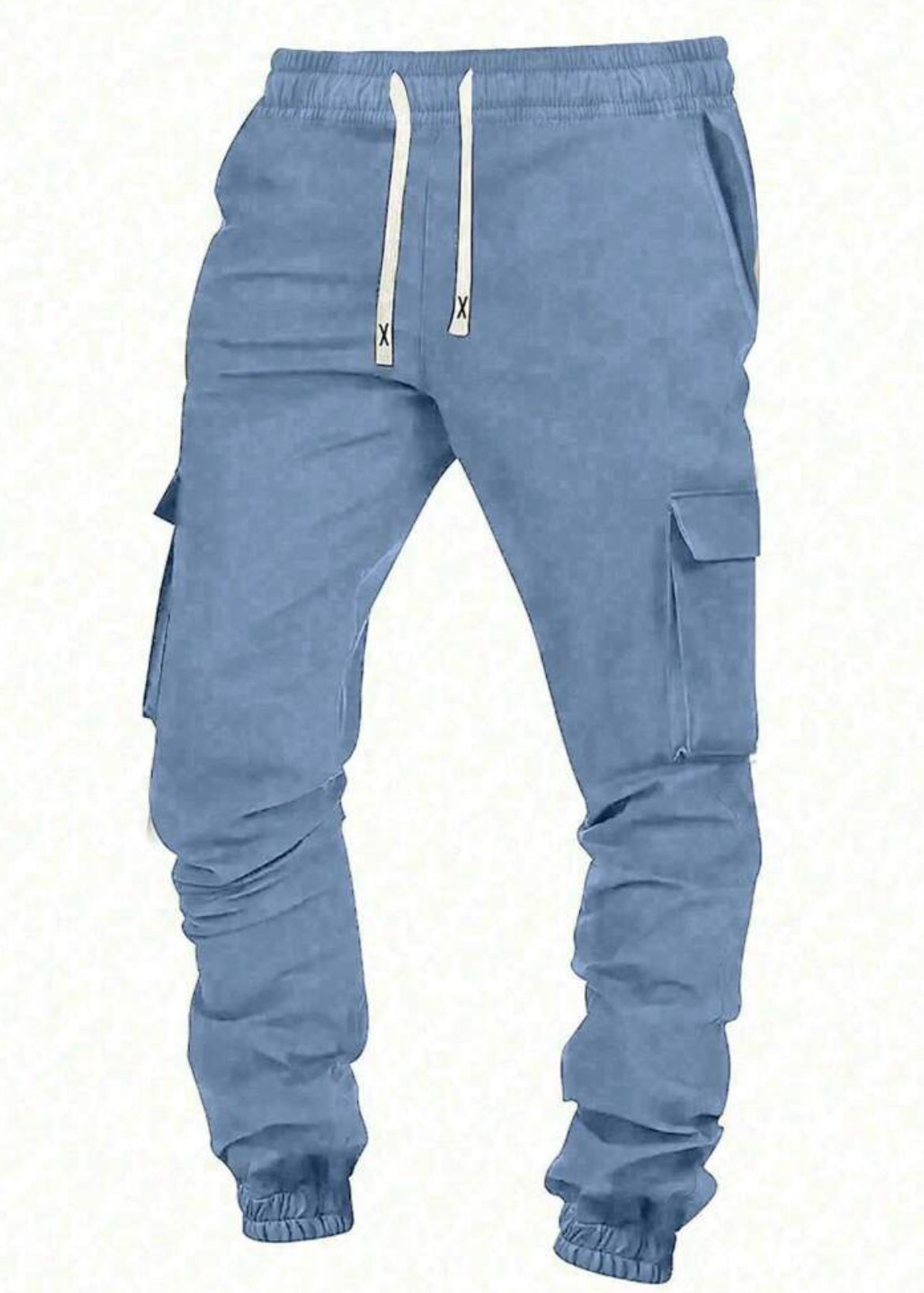 Casual Drawstring Workwear Trousers, Joggers Teens