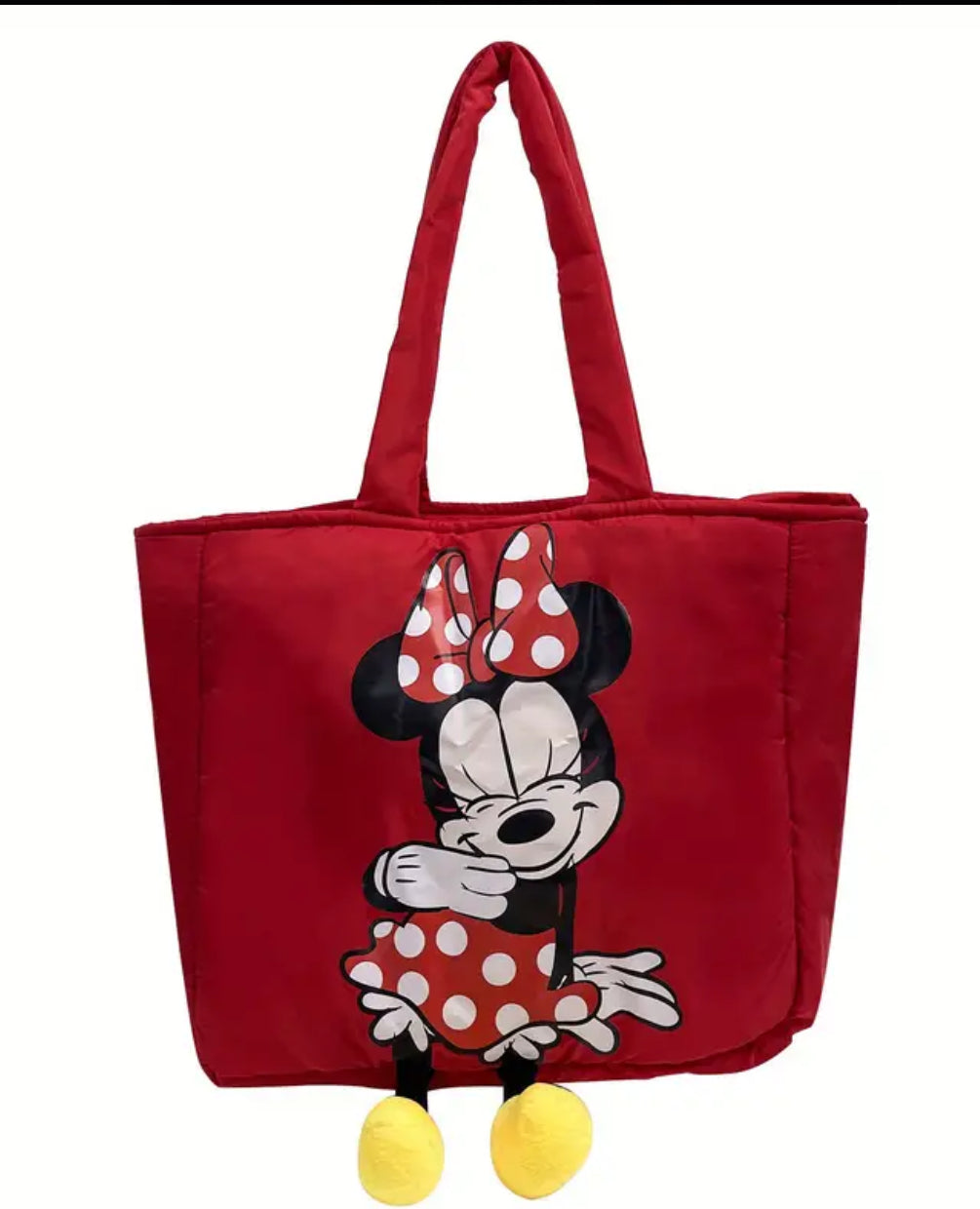 Bolso de mano de Minnie Mouse de Disney, gran capacidad