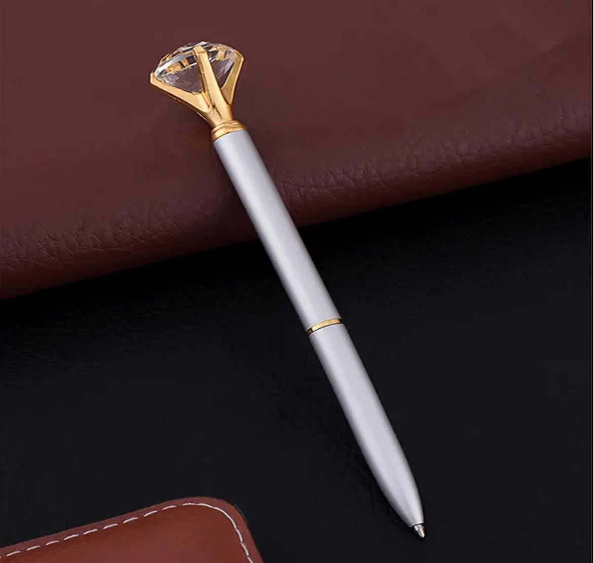 Elegant, Diamond Ballpoint Pen