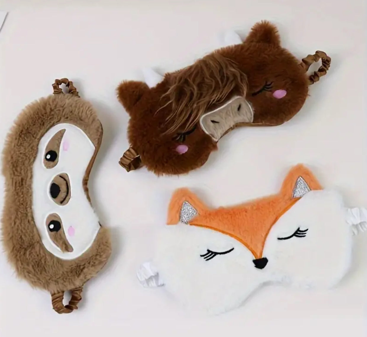 “Plushies Eye Mask” Children’s Blackout Sleeping Eye Masks