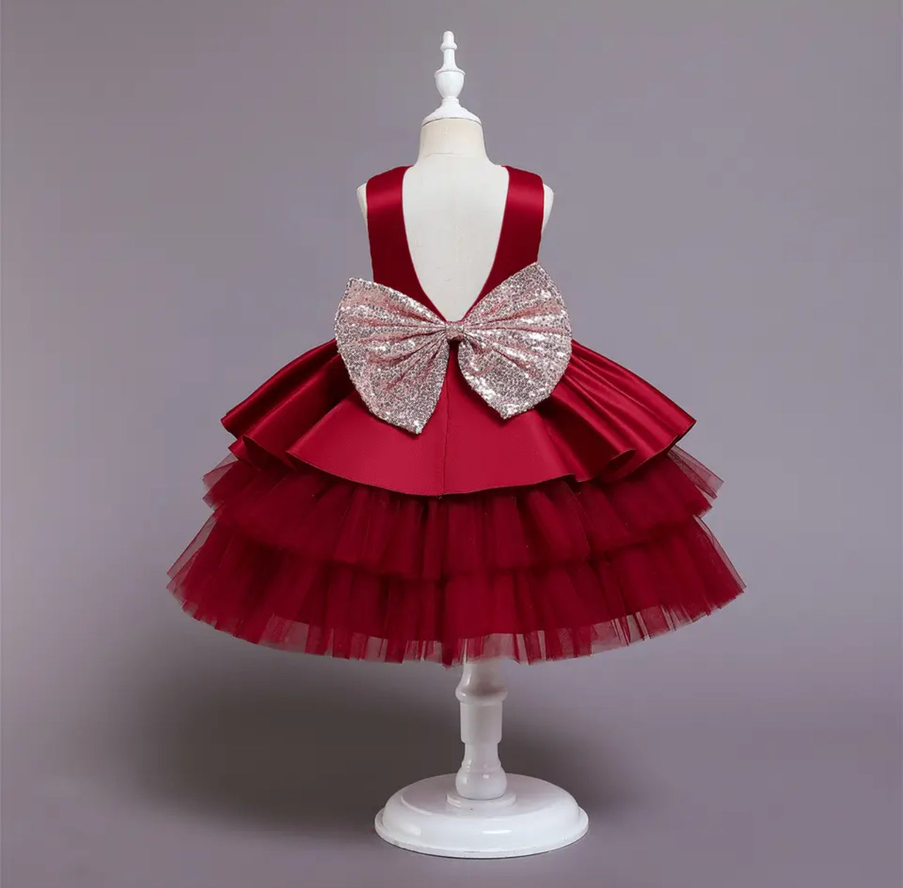 Sequins, Bows and Ruffles, Princess Dress