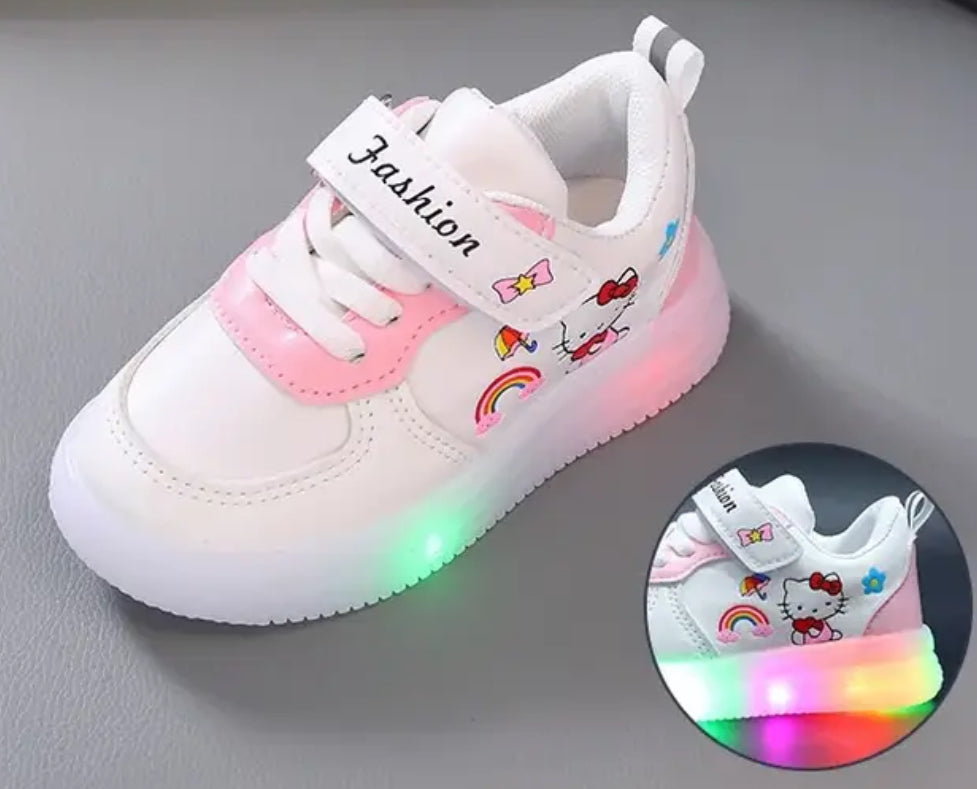 🩷 Hello Kitty Toddler, Led Light Shoes