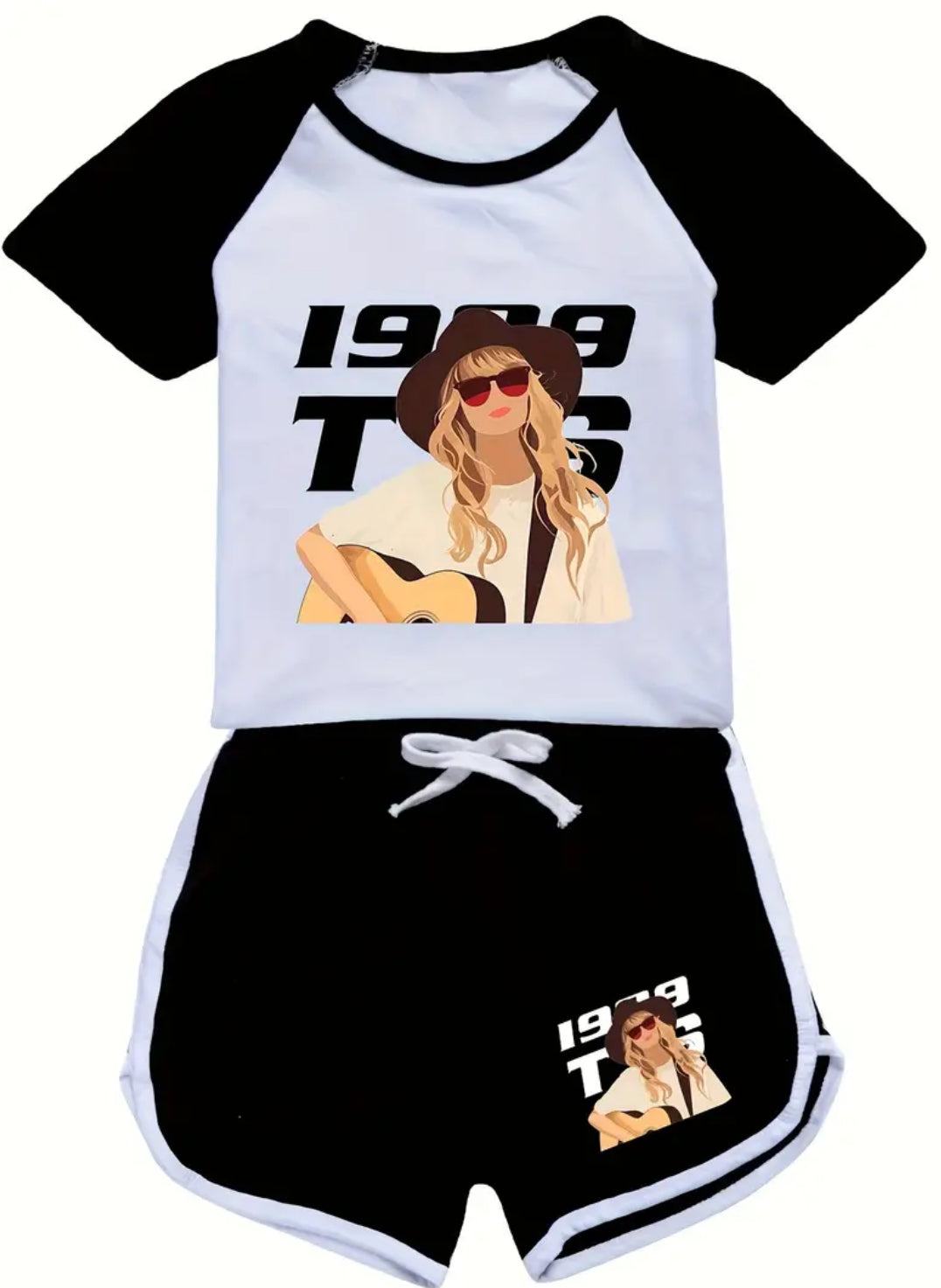 1989, Swifties, Tweens, T-shirt And Shorts Set