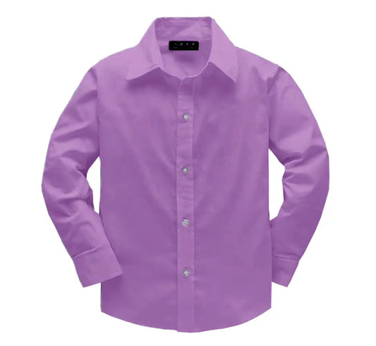 Colorful, Trendy Biz Boys, Long Sleeve, Dress Shirts