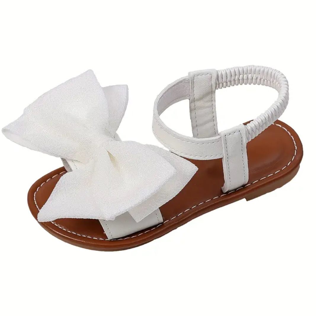 Girls ‘HEATHER’ Chic Bow Beach Sandals