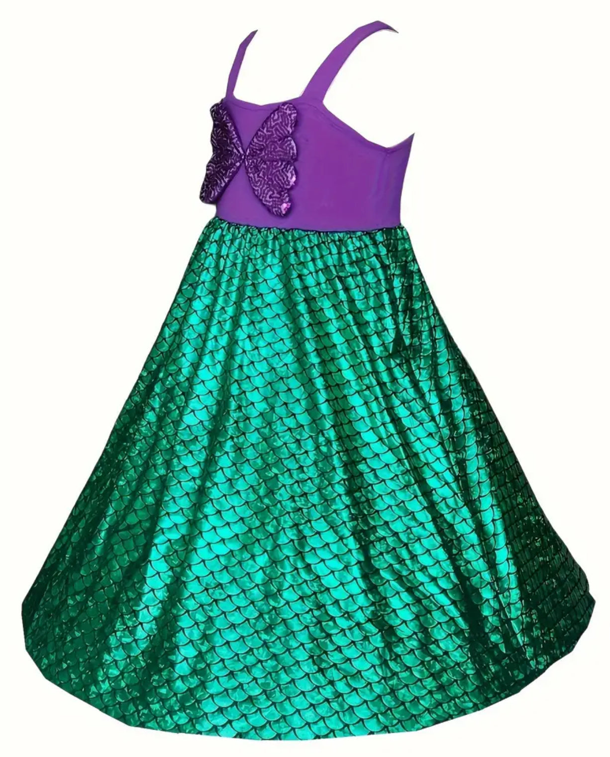 Girls Princess Themed Dress Up, Sleeveless Sequins Dress