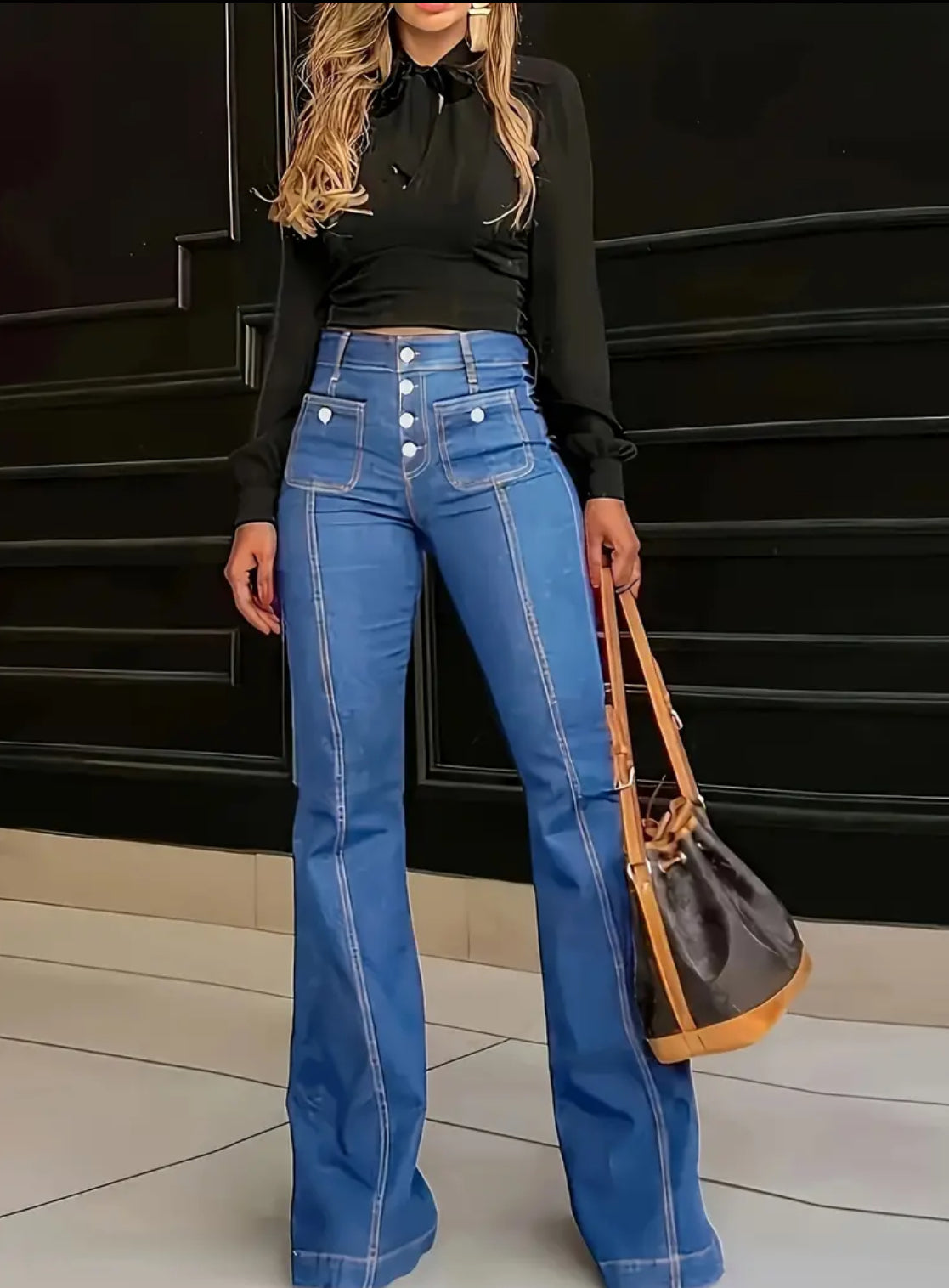 パンツ PIN TUCK BELL BOTTOM PANTS 2f04ee7f2ac35597875a06c69eea4c