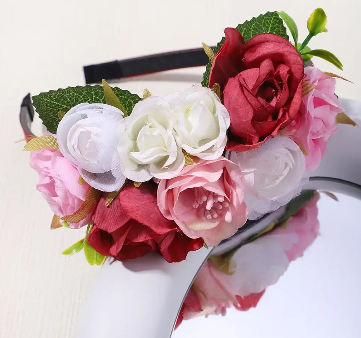 1 Piece “Flower Crown” Headband Hair Accessories