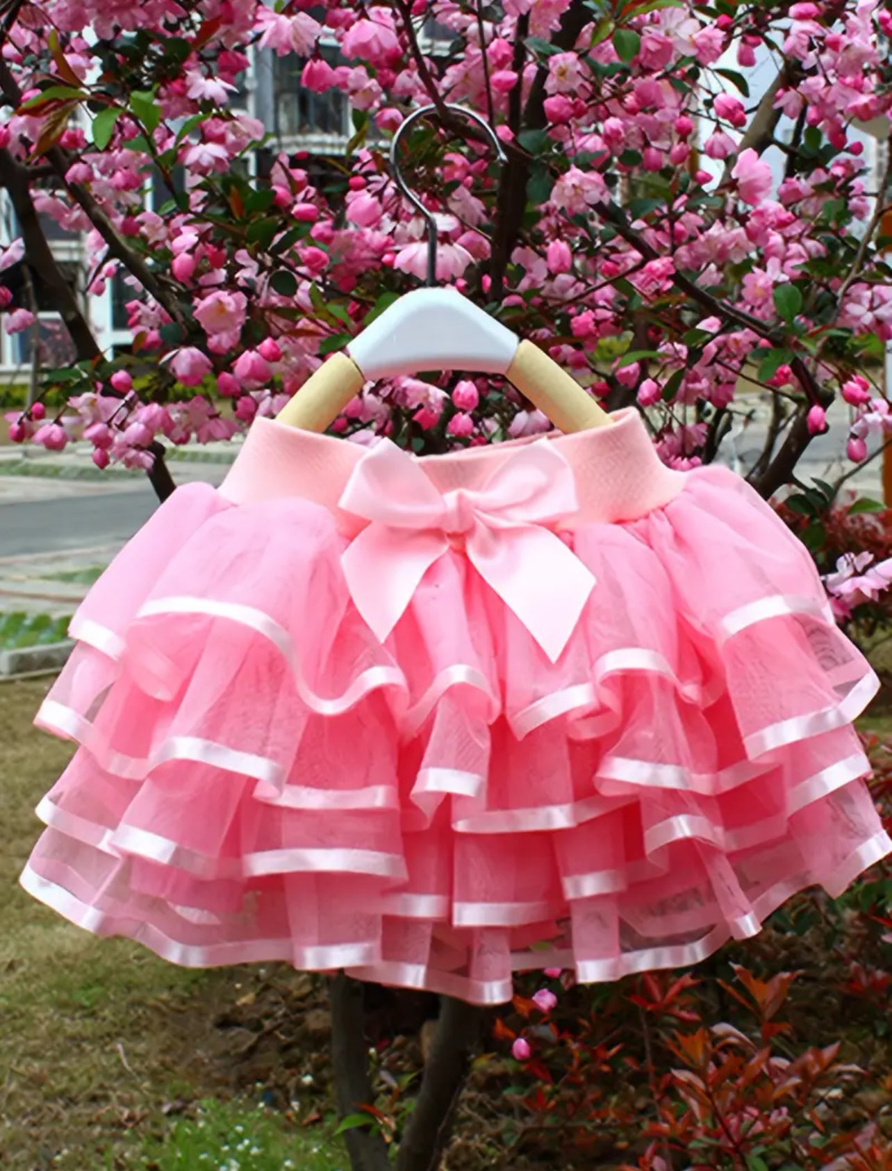 The Khloe, Girls Dreamy Layered Mesh Tutu