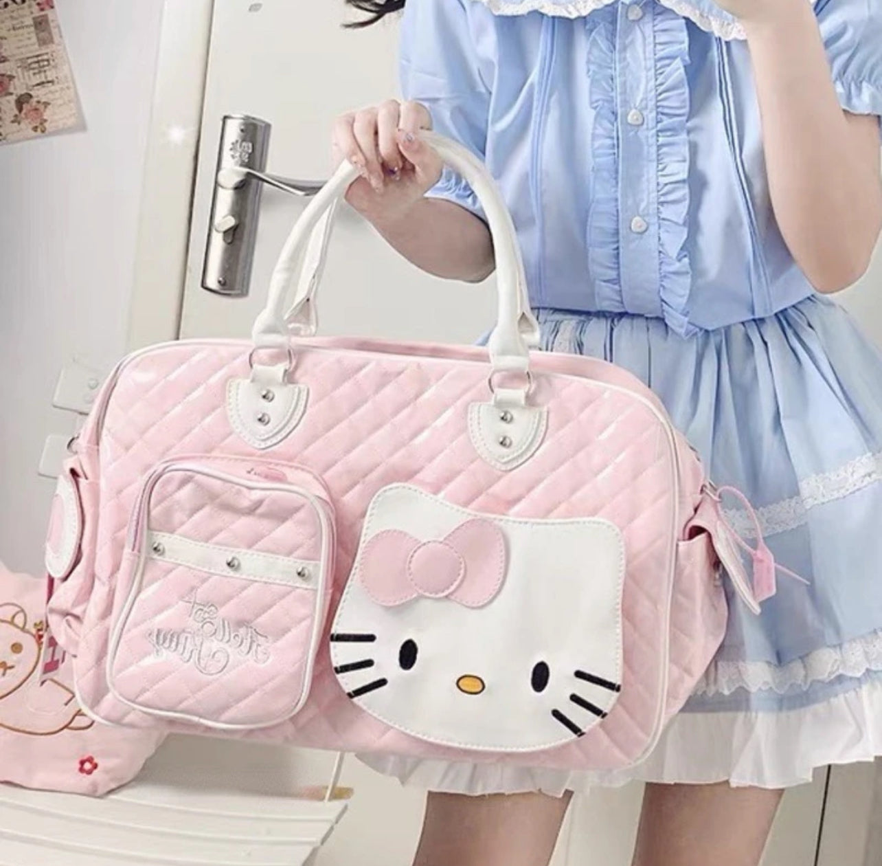 Hello Kitty ♥️ Bolso bandolera de gran capacidad de Sanrio Hello Kitty