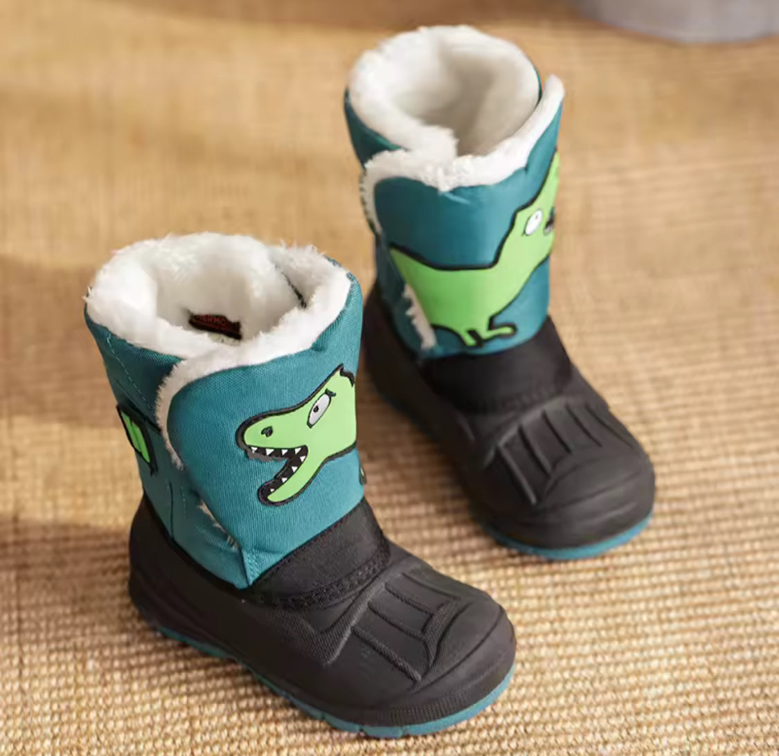 Boys “COOL” Snow Boots Waterproof Slip & Cold Weather Resistant
