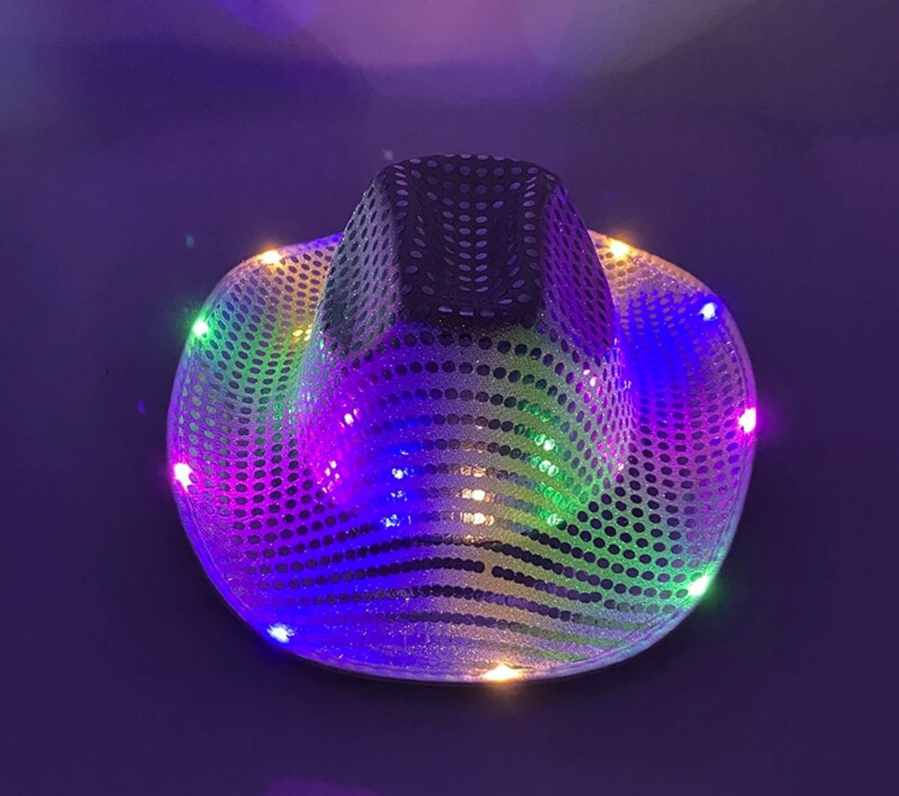 LED Cowgirl Hat