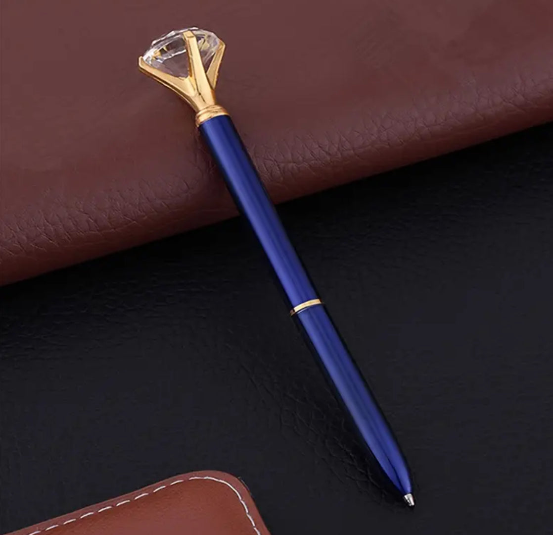 Elegant, Diamond Ballpoint Pen