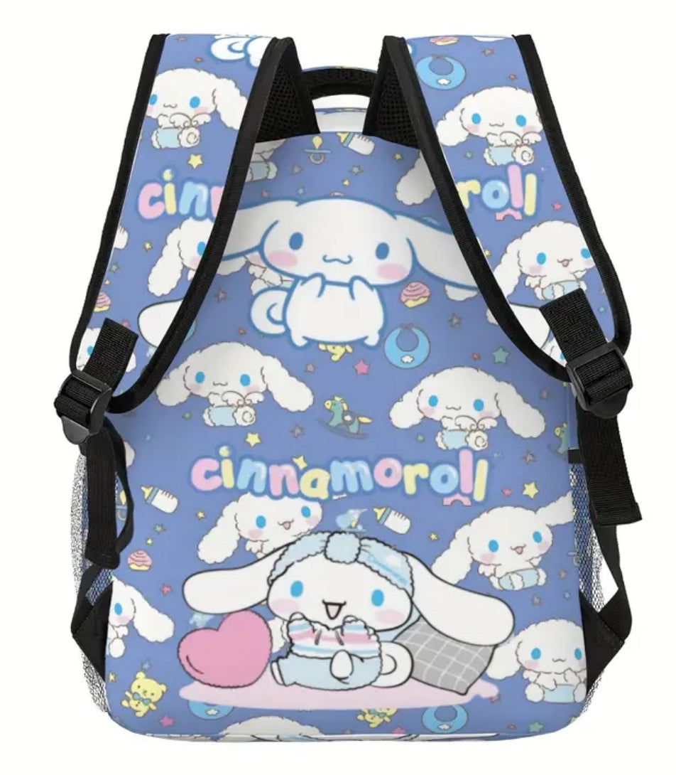 🩵 Mochilas Kawaii Cinnamoroll de Sanrio, ligeras