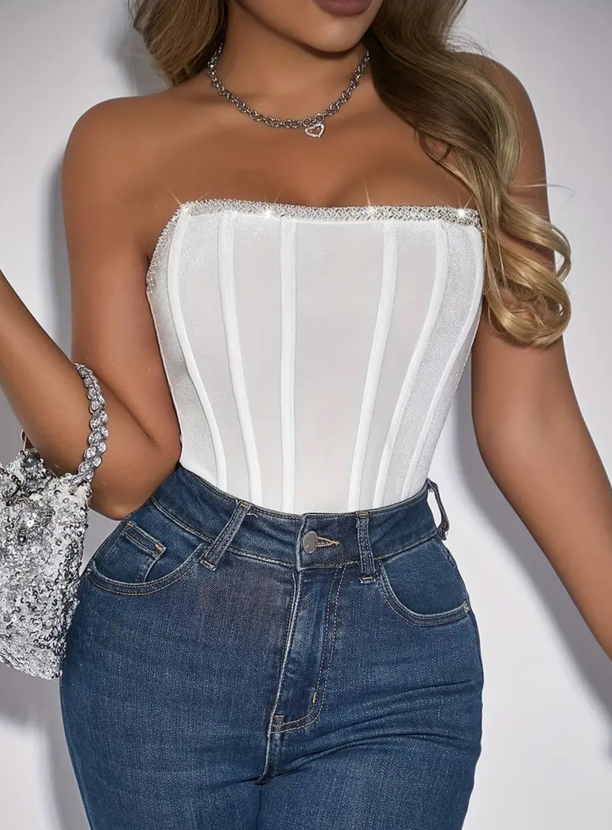 Sexy Backless ♠️ Tube Sleeveless Bodysuit