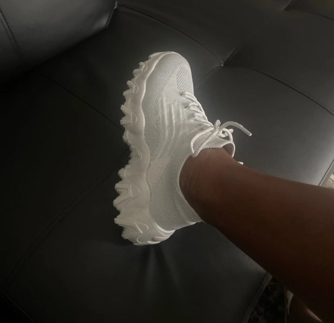 ‘Wave’ Sole Spot Detail Women’s Sneakers