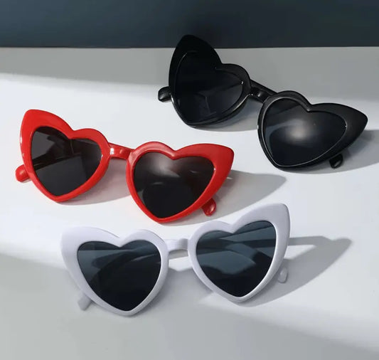 Gafas con forma de “corazón de amor” de moda, gafas de moda para niñas