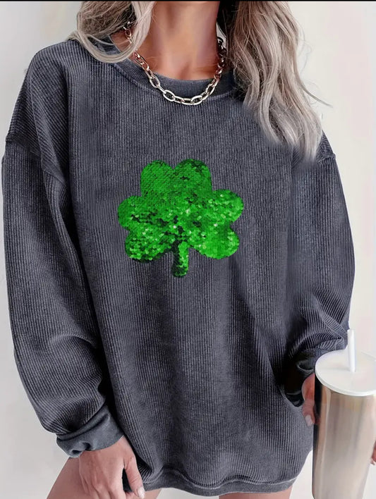 Sequins Clover 🍀 Sweatshirt
