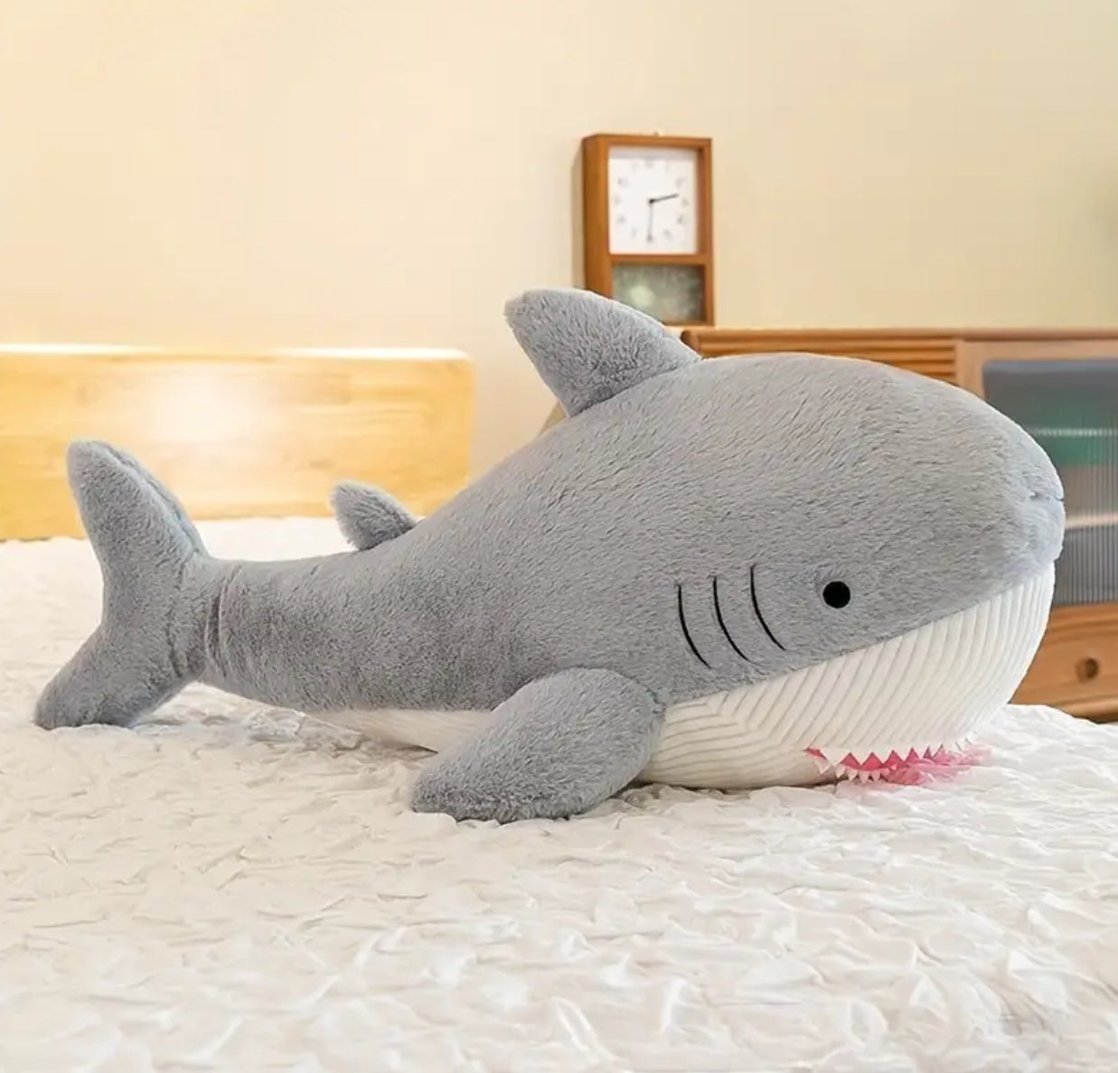 “Shark”  Stuffed Plush Animal, Pillow Decor, Toy