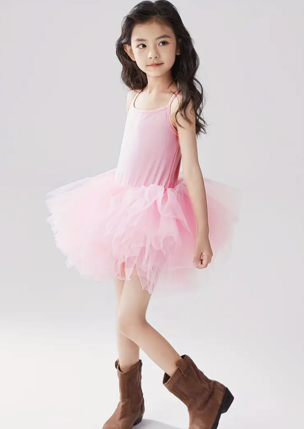 Girls Whimsical Tutu Ballet Dress 🦩