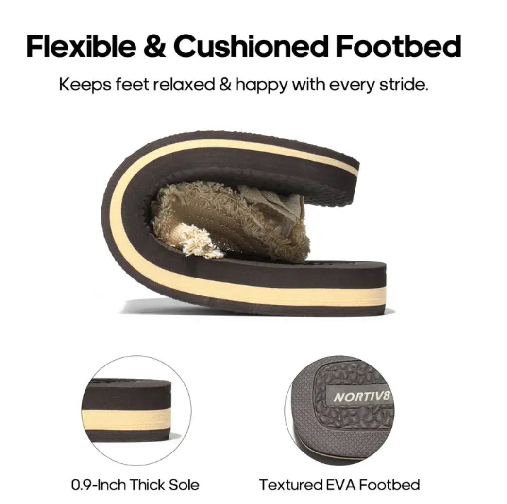 Men's ‘Beaches’ Memory Foam Flip Flop Sandals