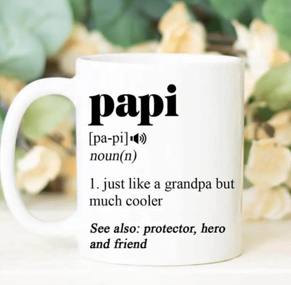 11oz Ceramic Papi Definition Mug