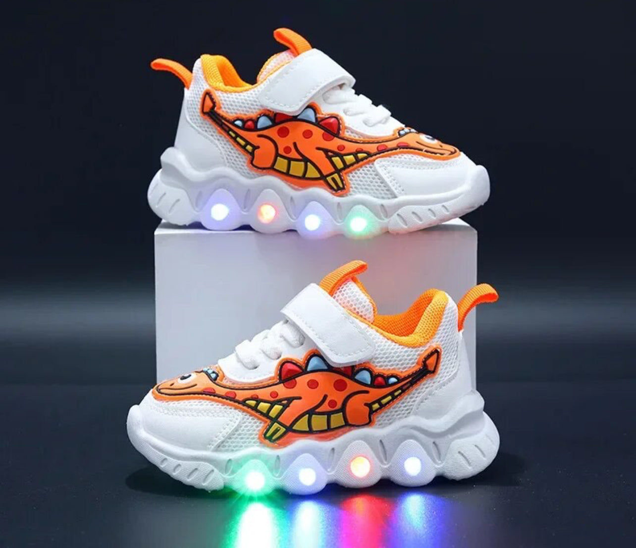 LED Dino’s, Children’s Illuminated Shoe