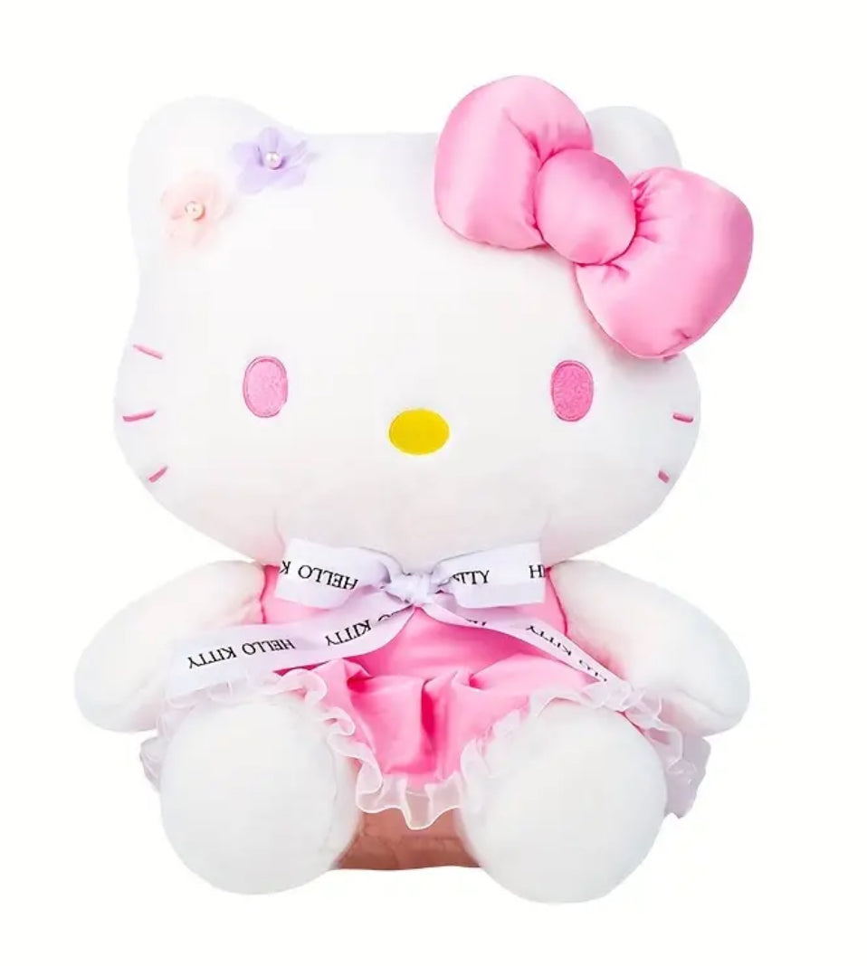 Hello Kitty- Lilacs, Flower Style Soft Cute Plush