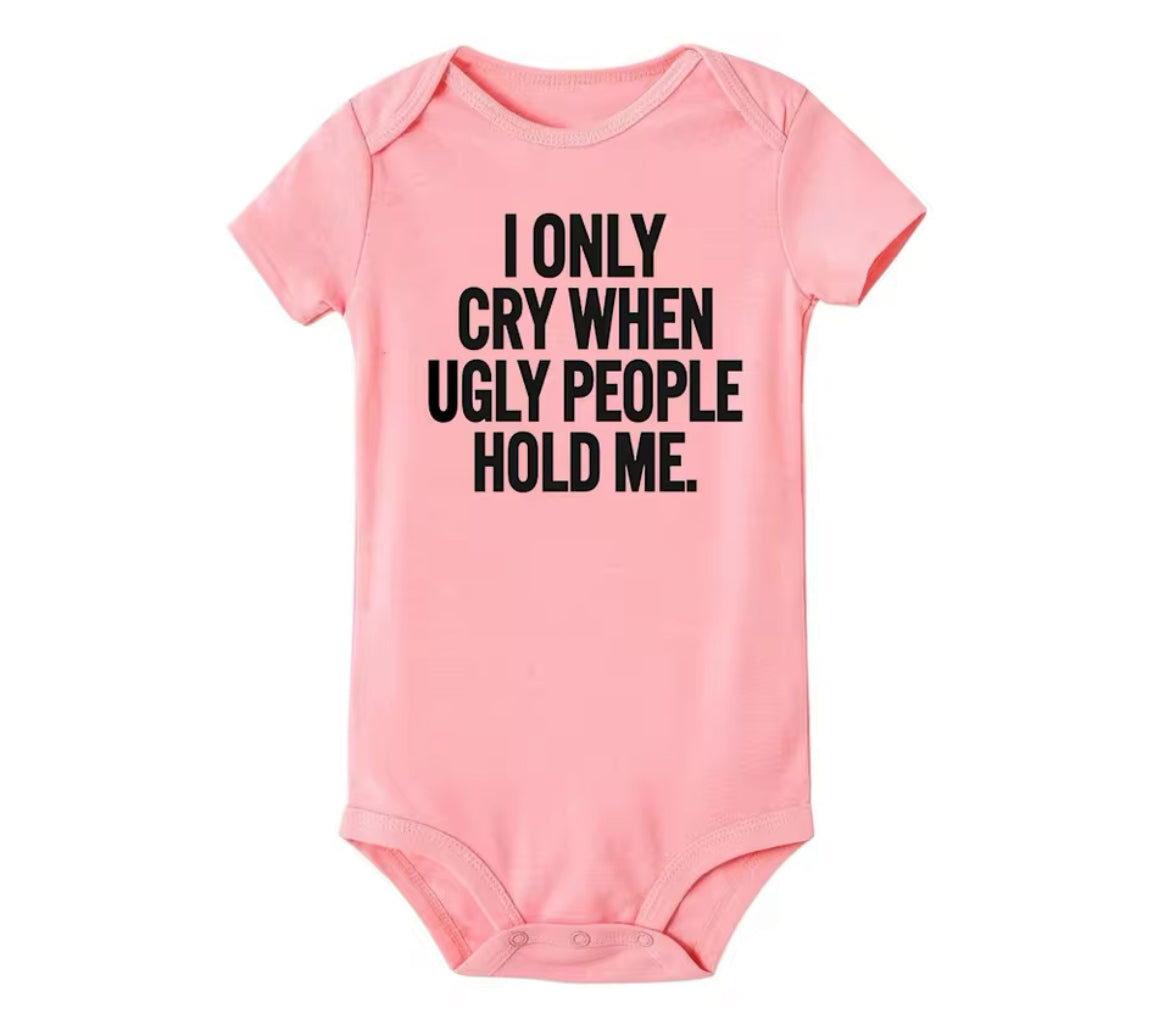 “Ugly People” Baby Infant Onesie