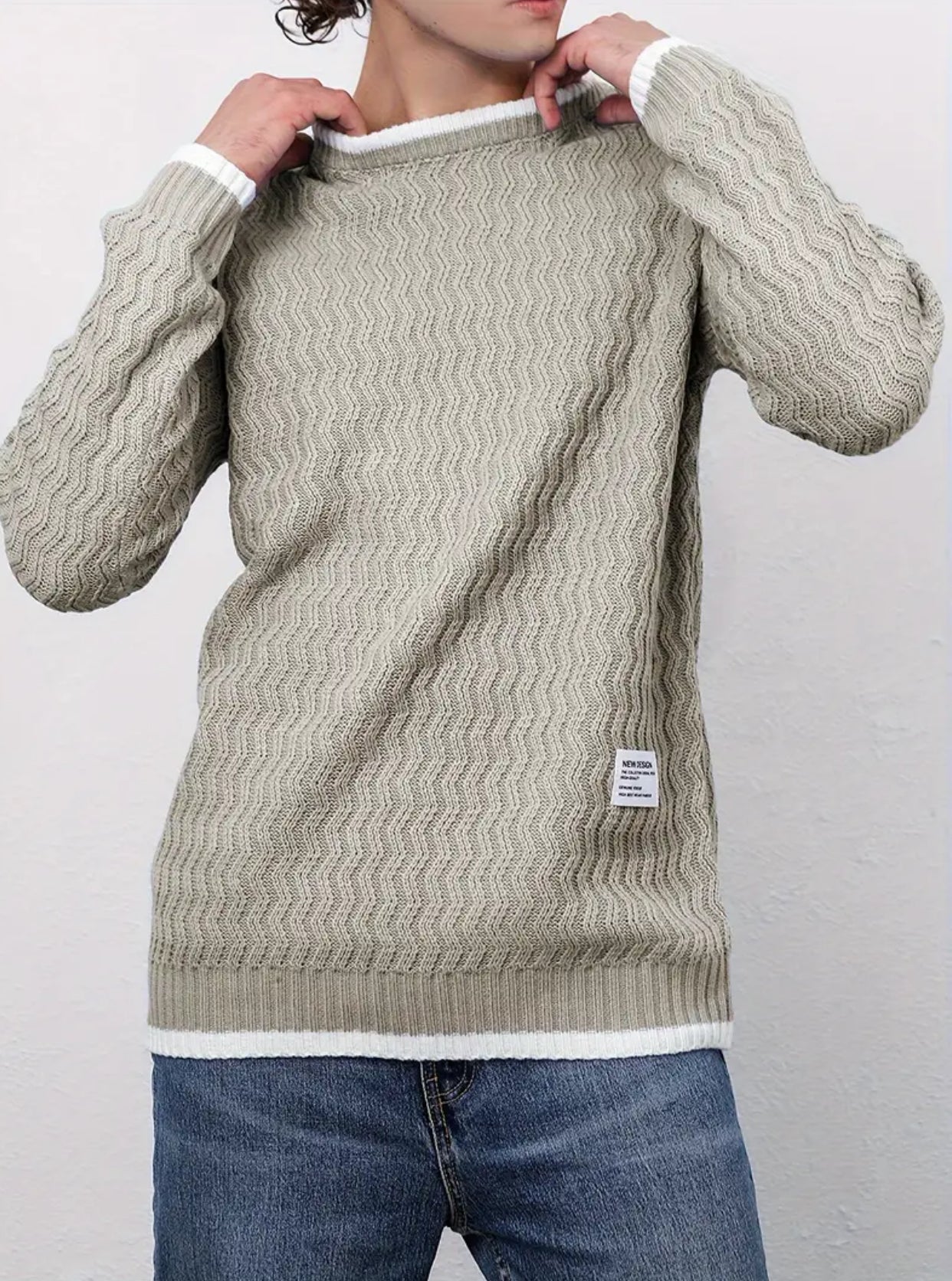 “The Steve” Solid Knitted Streetwear