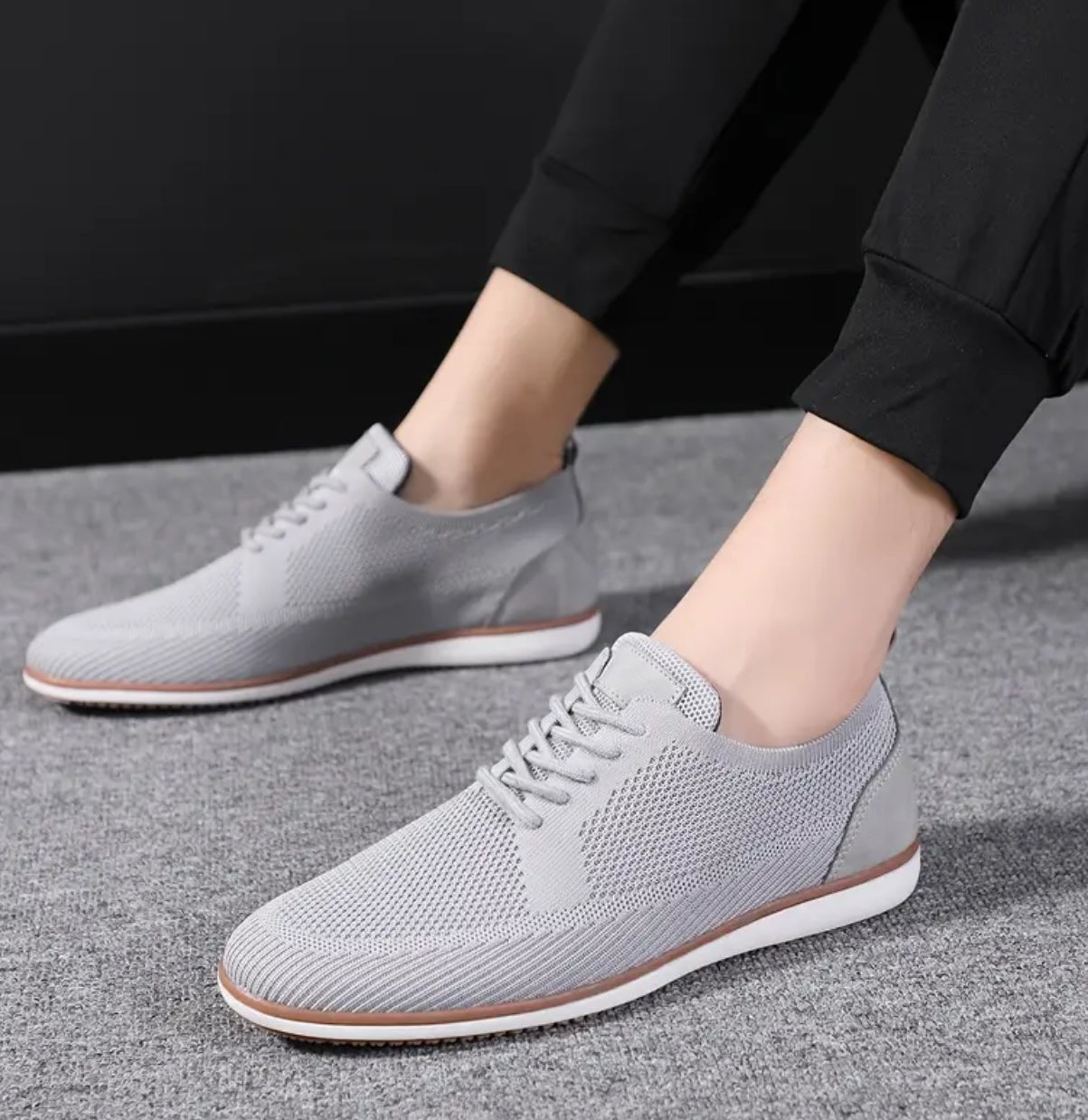 Men's Trendy Lace-up Sneakers