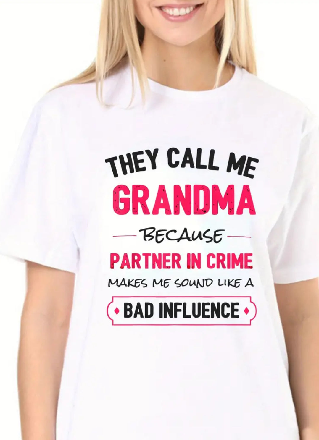 "No" Means Ask Grandma Print Tee Tops and other gift ideas