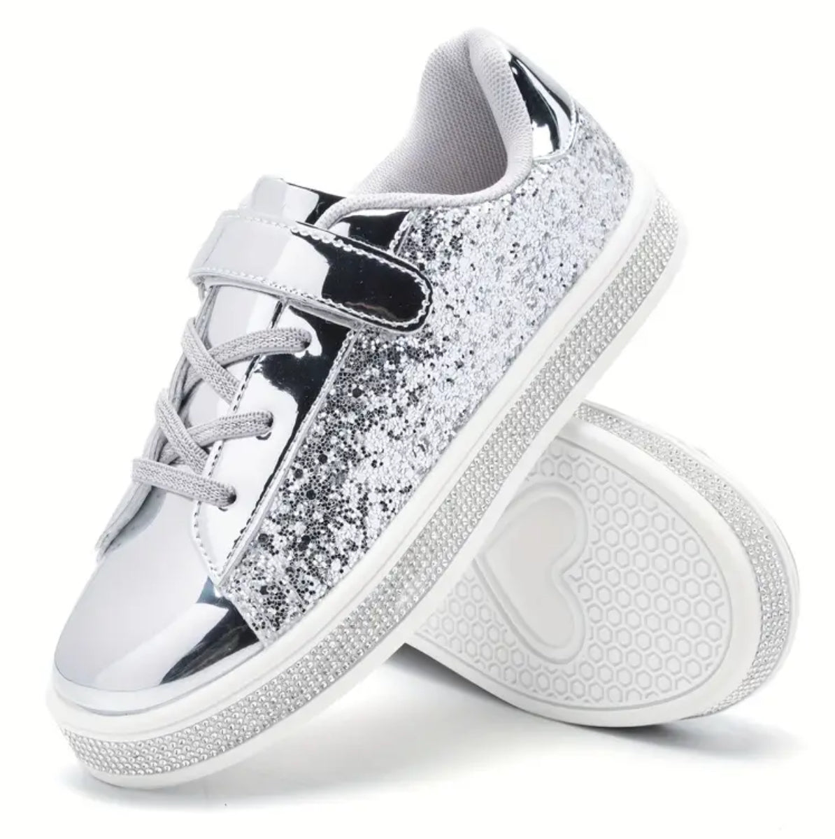 Glitter Tennis Shoes, Girls