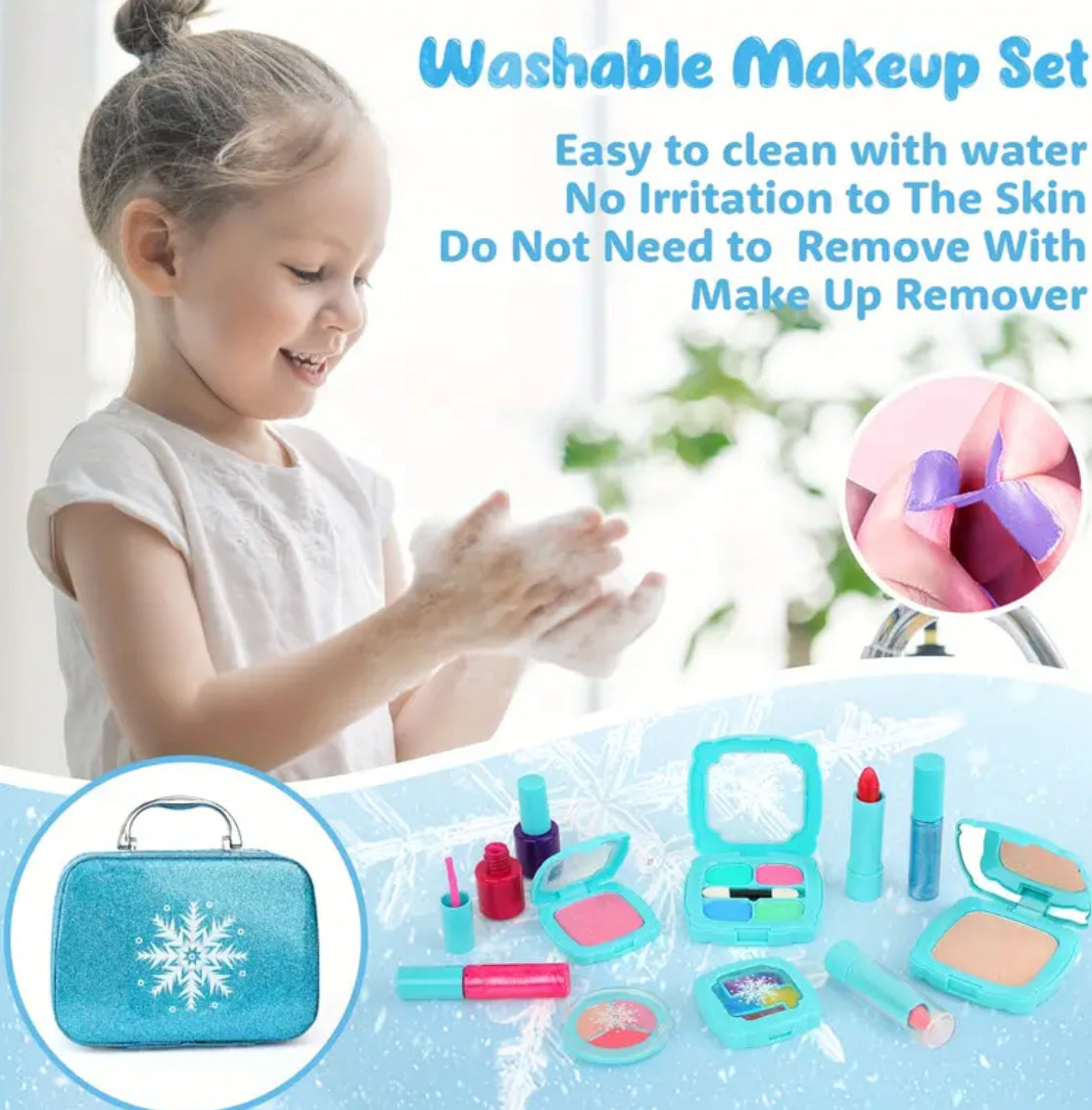 Real Makeup Set, Washable