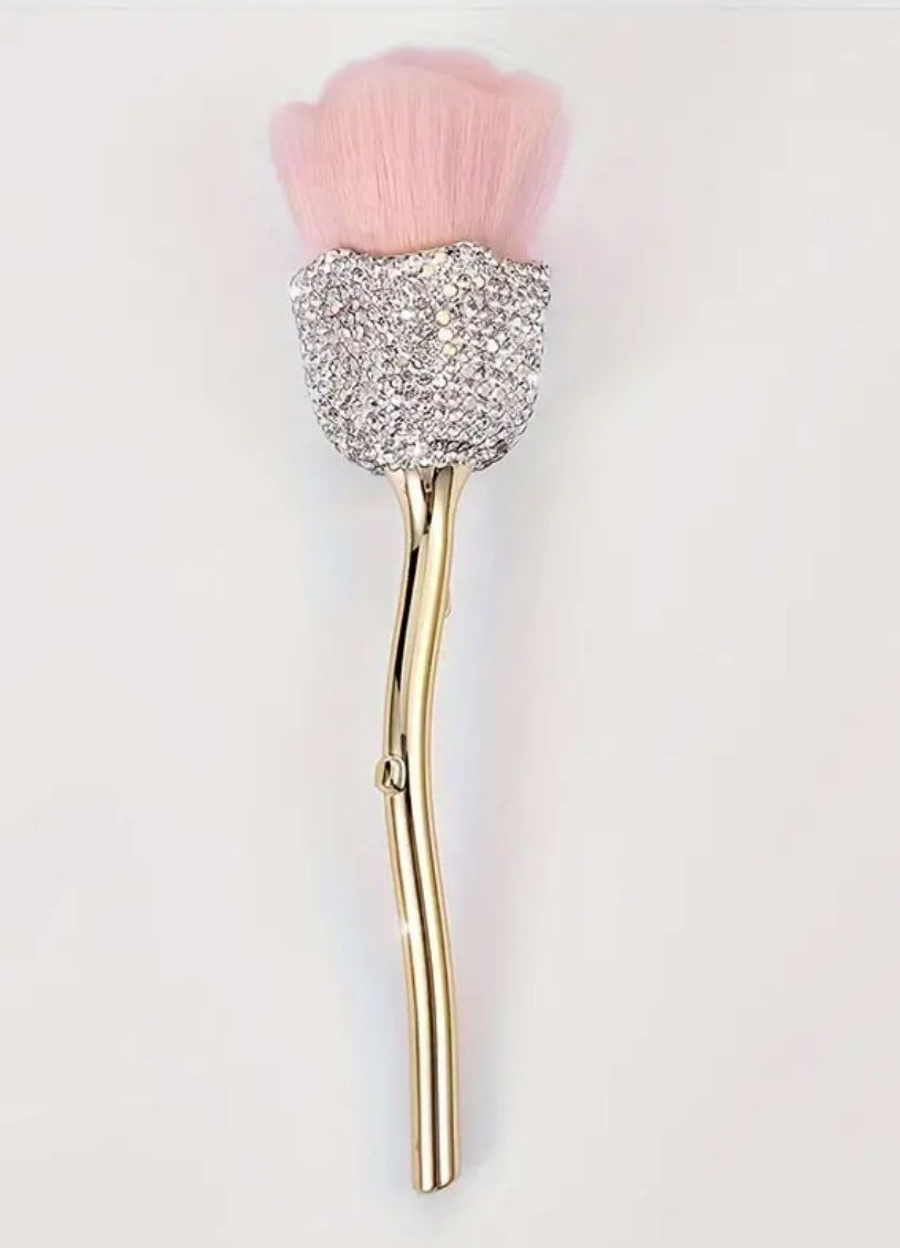 Bling Rose, Makeup Brush - Soft Fiber Multi-functional Cosmetic Tool