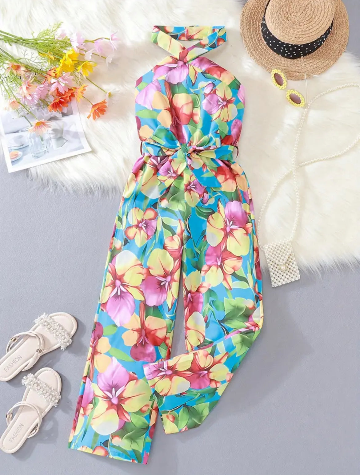 The Floral, Classy & Chic Jumpsuit For Girls