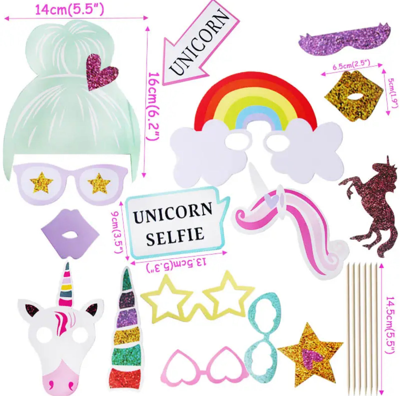 Unicorn Theme, Add On’s, Modish 🎈 Party Decor