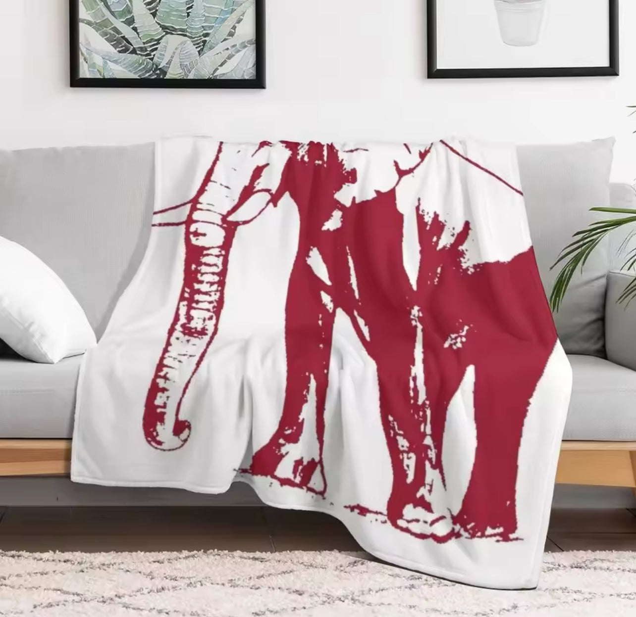 Alabama Crimson Tide, Throw Banket Gifts Batanije Fannel Kid'S