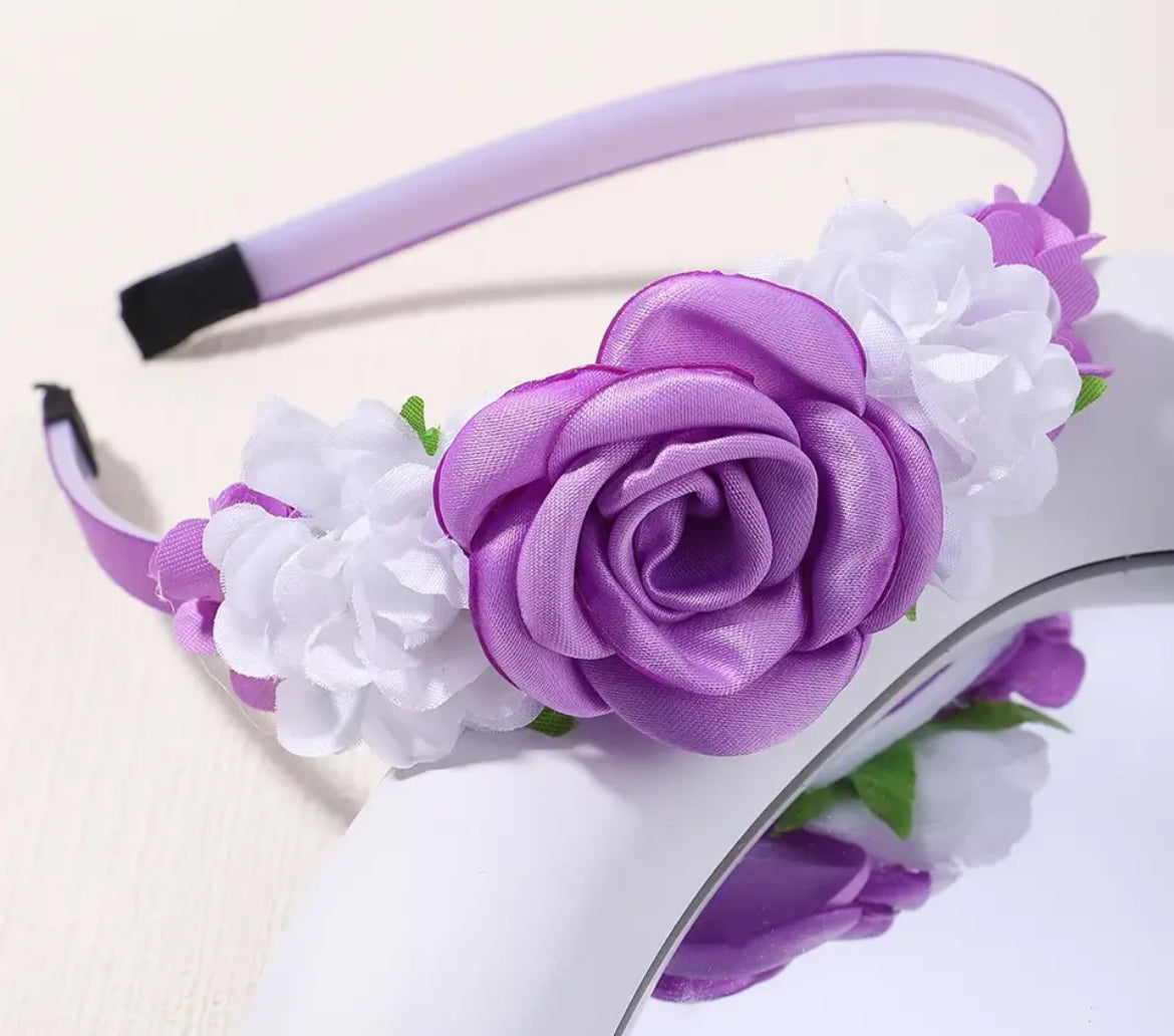 1pcs “Flower Crown” Headband, Bride Wedding, Hair Accessories