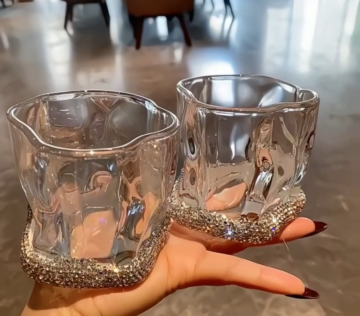 1pc Rhinestone Inlaid, Luxury Drinkware