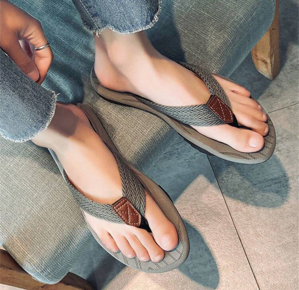 ‘VENICE’ Men’s Beach Flip Flops