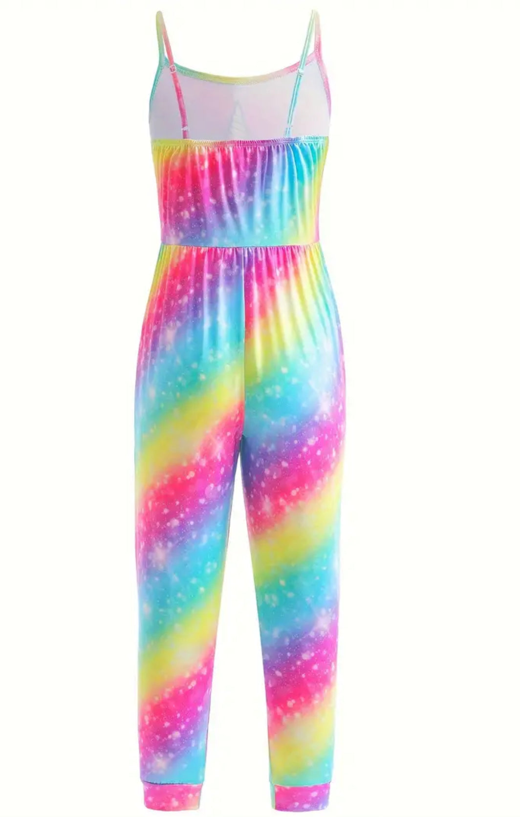 Dreamy Unicorn Cami Jumpsuit, Stretchy Romper