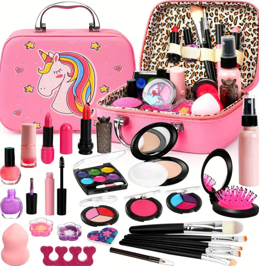 Unicorn, Truly Washable Makeup Kit, 27 pcs