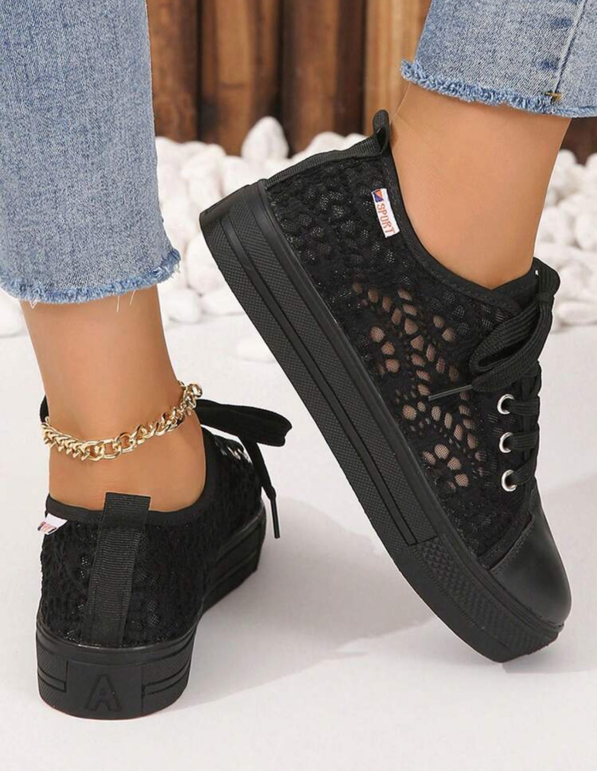 Women’s Lace Up Platform Sneakers